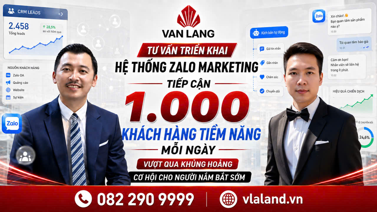Vlaland — Dịch vụ Marketing bất động sản trọn gói